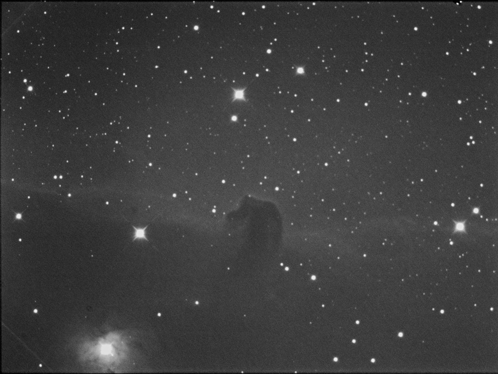 6X600sec R +G Monochrome.